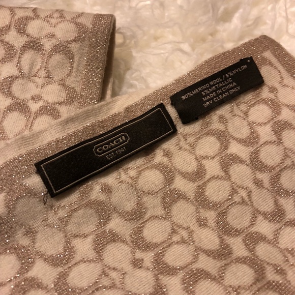 Authentic Coach Scarf - Picture 3 of 3